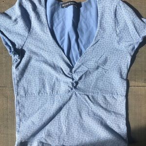 brandy melville blue gina top!